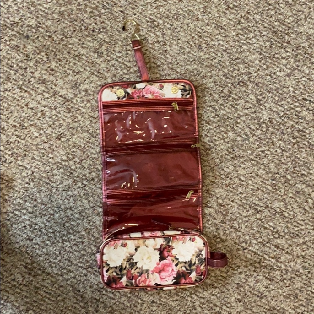 Tahari Floral Roll Up Travel Bag